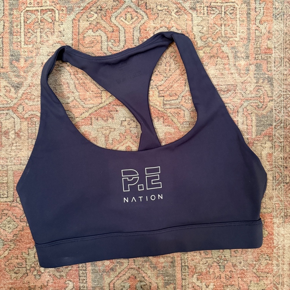 PE Nation Sports Bra Navy